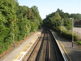 View from Witley Station